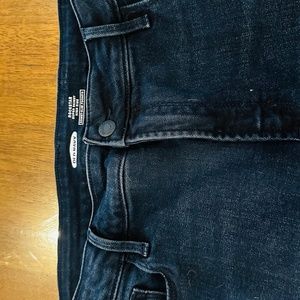 Old navy Rockstar Super Skinny blue jeans